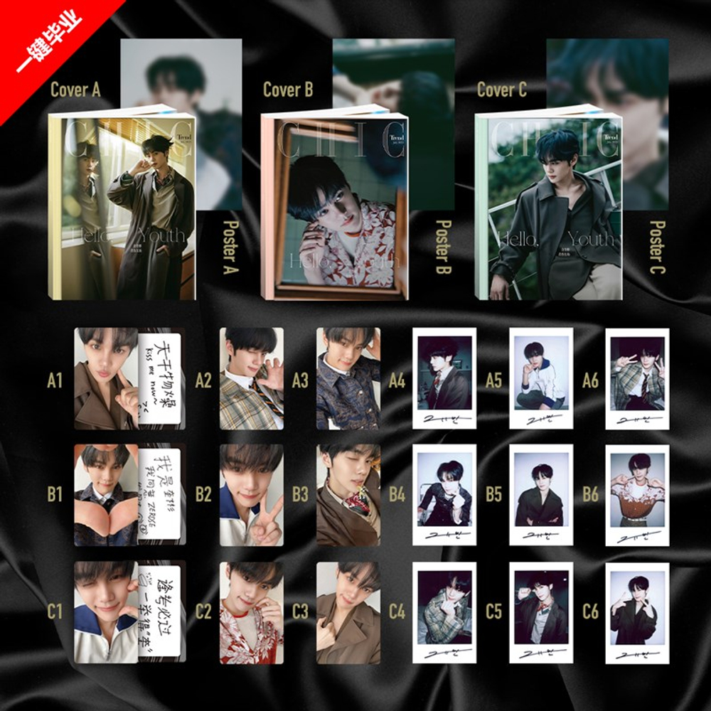 публикация CHIC (CHINA) - 2025.07 KIM GYUVIN D (A+B+C) Type