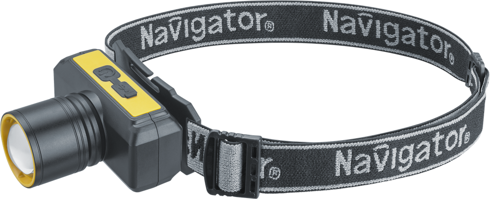 Фонарь Navigator 95 556 NPT-H41-ACCU налоб 1LEDx10Вт,4реж,Li-ion1.2Ач