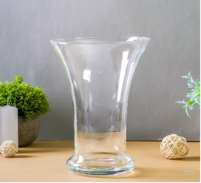 Ваза "Соня" средняя 22х17см, 1л прозрачная