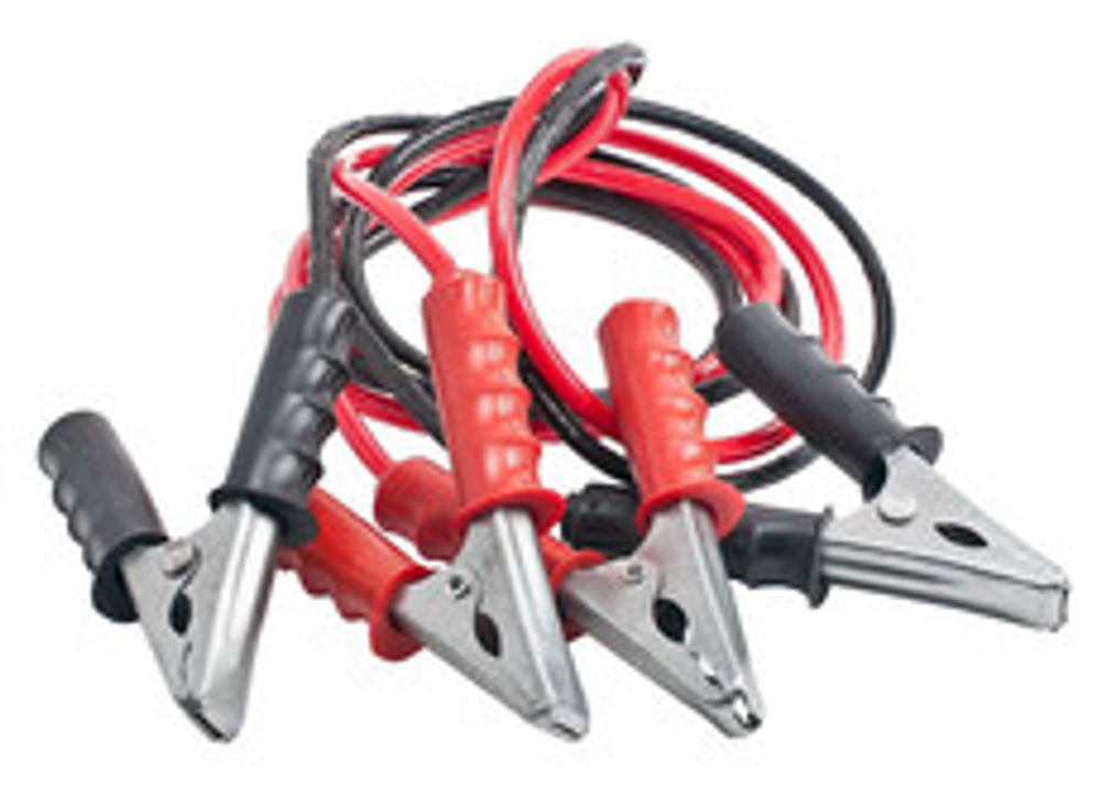 Провода пусковые 200 А GL-872, 2 м, медные, черная-красная обмотка "ГЛАВДОР"