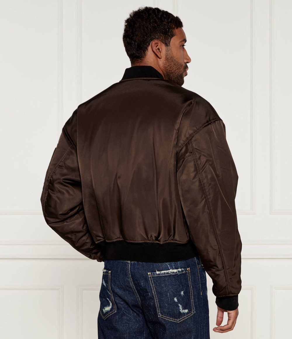 Куртка бомбер 80 Dsquared2 - коричневый(S71AN0578 S35411)