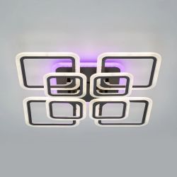 Citilux Марсель Смарт CL232A185E RGB Умная люстра Чёрная