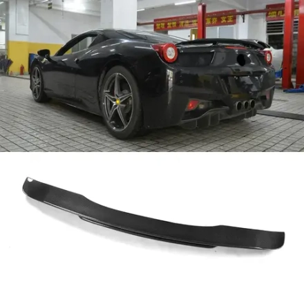 Карбоновый спойлер на крышку багажника для Ferrari 458 Italia 2009-2015 Феррари