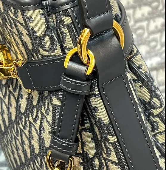 Сумка Dior C'est Dior, модель среднего формата синий