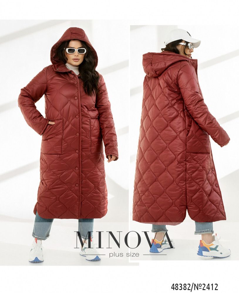 Куртка 2412-бордо Minova