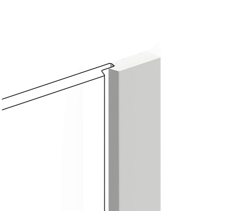 Финишный молдинг HiWood, 270x3,1 см