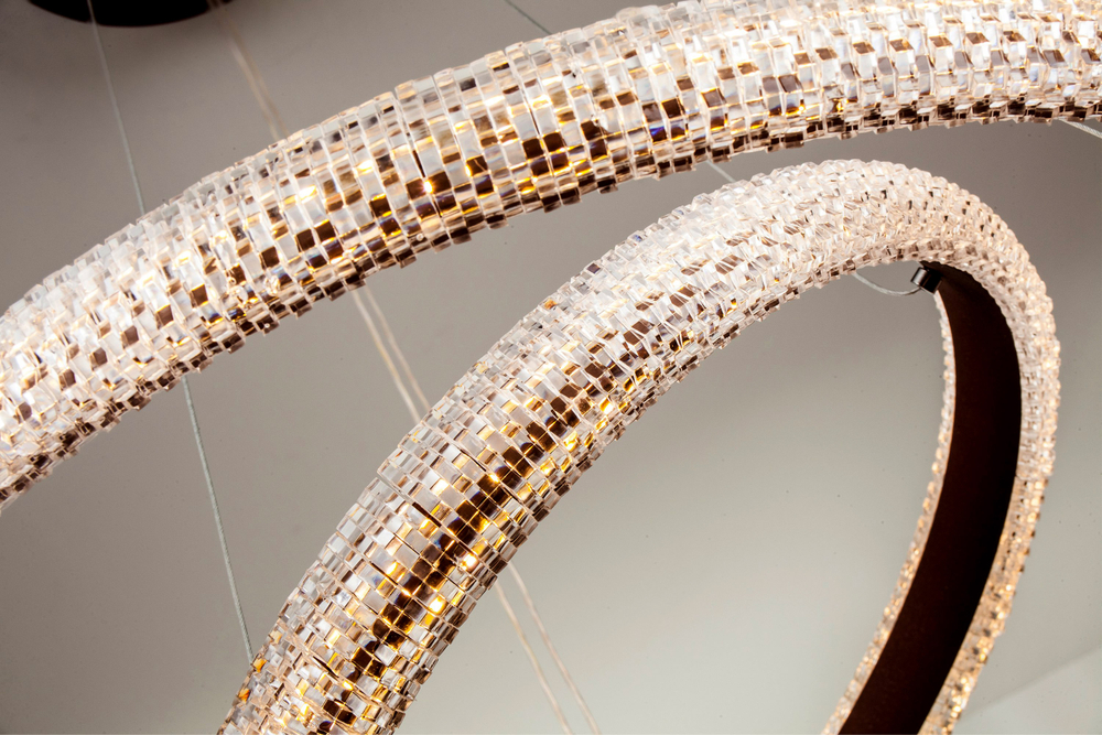 Подвесной светодиодный cветильник LED4U L1588-60-40 BR