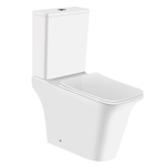 Унитаз-компакт Azario AVERO 660x360х820 напольный, безободковый с сиденьем микролифт (AZ-1213A)
