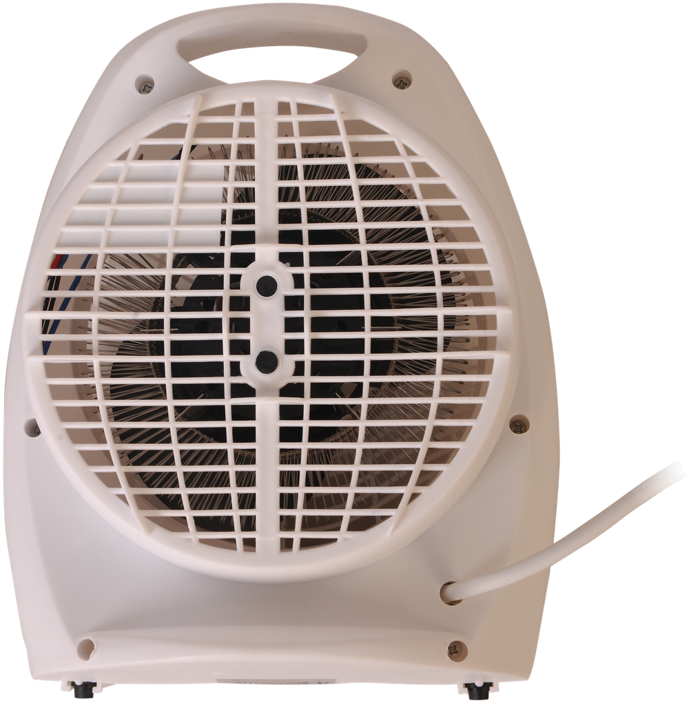 Тепловентилятор Союз ТВС-2000, белый, спиральный нагреватель, механическое управление