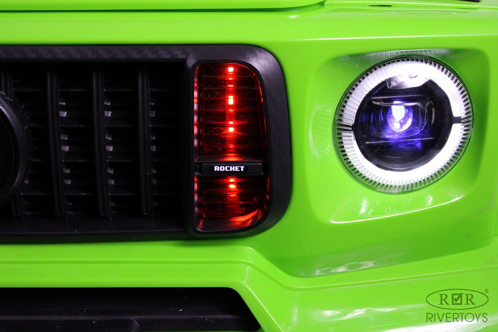 Детский электромобиль RiverToys Z888ZZ GREEN/зеленый