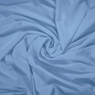 Трикотаж Масло, 207 гр/м2, 95%-п/э, 5%-спандекс, 150 см, небесно голубой