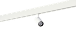 Светодиодный светильник для SPACE-Track system,   Alpha,  10Вт,  865Лм,  4000К,  недиммируемый,  белый