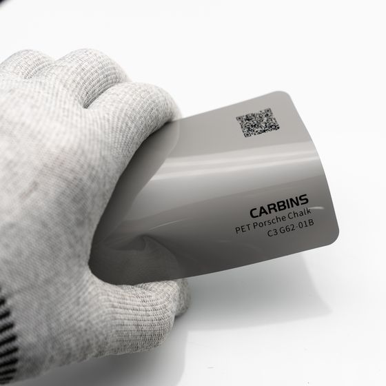 Веер образцов виниловой цветной пленки Carbins