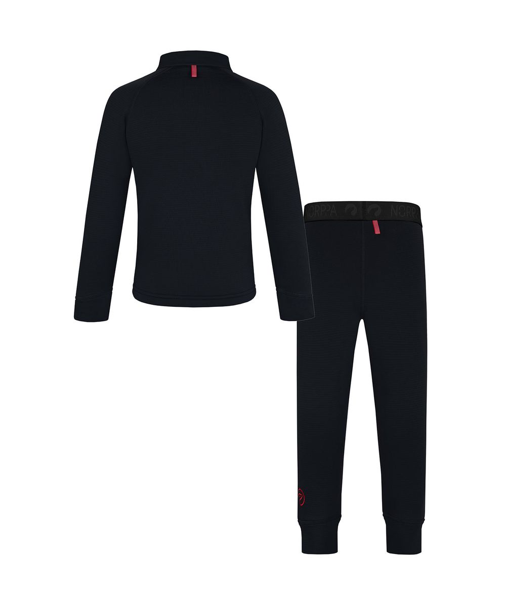 Костюм детский флисовый AYON NORPPA черный
