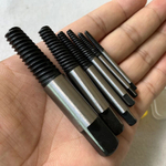 Набор экстракторов для сломанных болтов шпилек 6 пред.