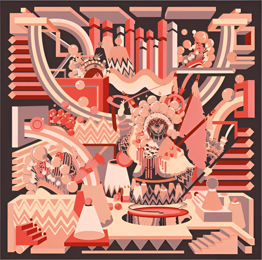 Платок 106x106 см AV-HA16301