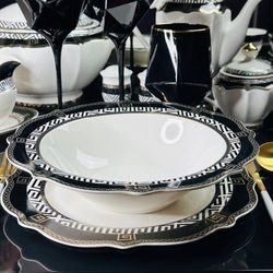 Lenardi 205-473 Салатник 23см ИЗОЛЬДА в под.уп.(х18)Фарфор