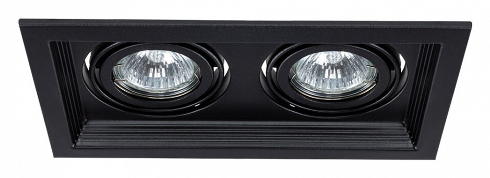 Встраиваемый светильник Arte Lamp Canis A6661PL-2BK