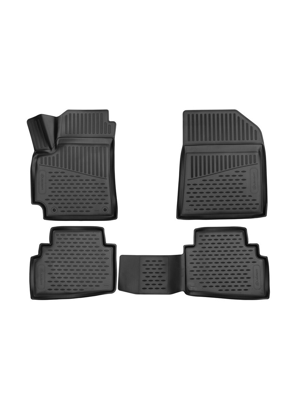 Коврики в салон для KIA Seltos, 2WD ELEMENT3D02441210