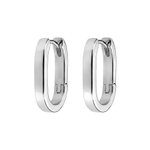 Хупы Basic 19мм, silver