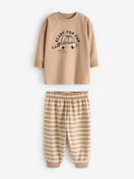 Пижама для мальчика Next K98-606, 3 шт., Хаки, Бежевый, Голубой