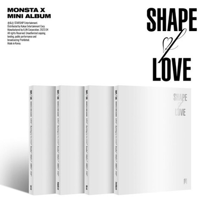 Альбом MONSTA X - SHAPE of LOVE