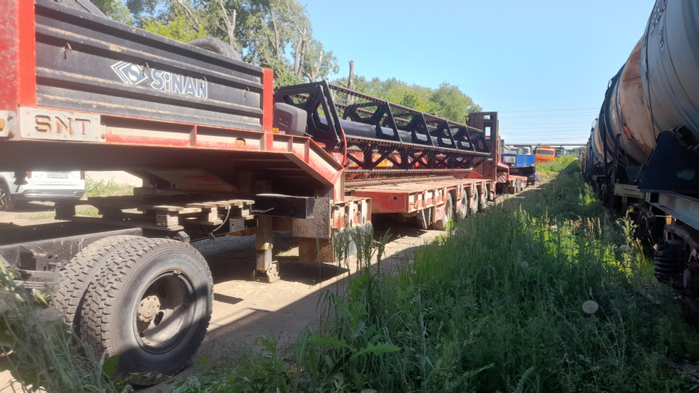 SINANLI TANKER ST4* Полуприцеп тяжеловоз 4 оси ST4FLF (Раздвижной)