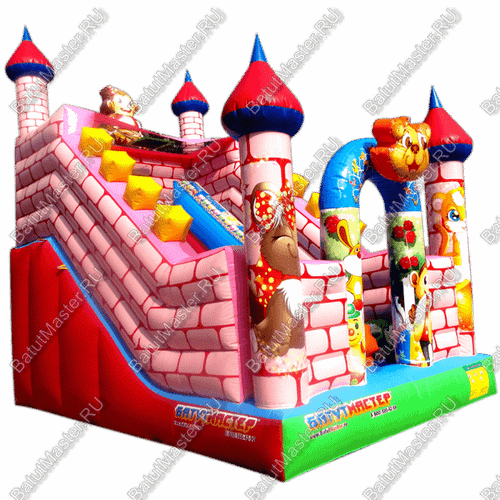 Надувной батут "Веселый замок"