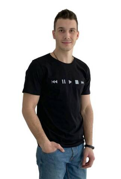 Футболка мужская "11156-013" (Грация)