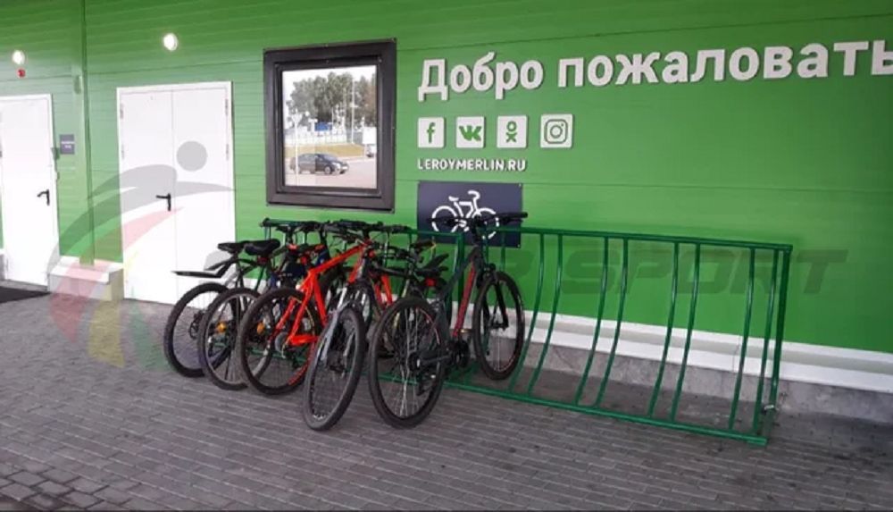 Велопарковка Эконом на 5 велосипедов