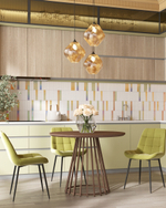 Стул Флекс N велюр оливковый