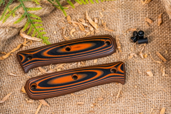 Накладки Colada G10 Черно-Оранжевые