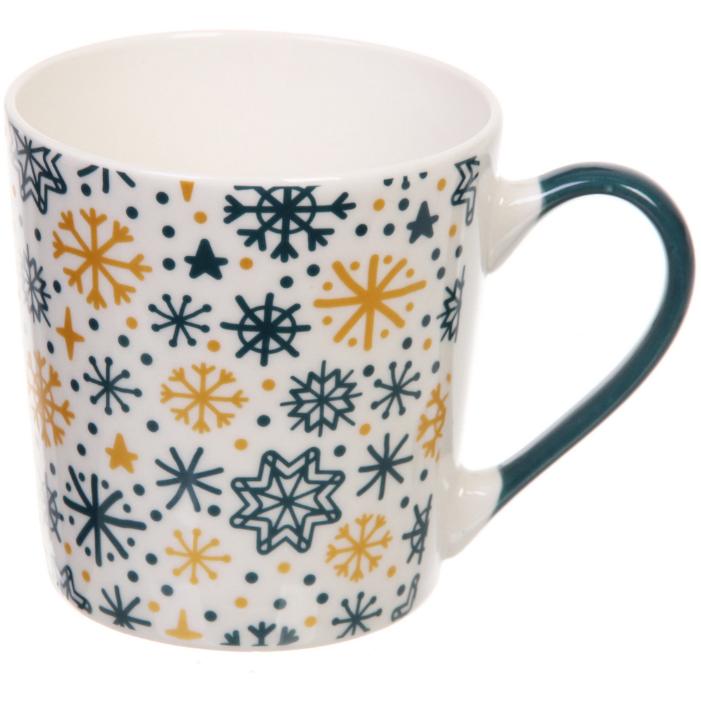 Кружка керамическая 400мл «Зимний микс»