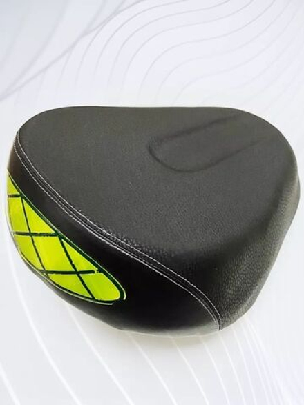 Сидушка для электросамоката (светоотражающая, 4 пружины, металлическое основание)