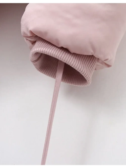 Зимний комбинезон для новорожденной девочки