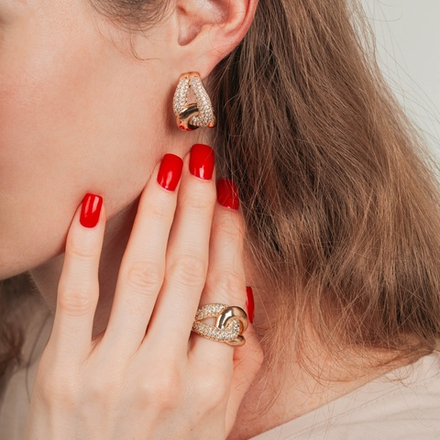 Кольцо Fiore Luna KBR03738-01/54 G