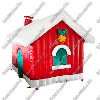 Надувной шатер "Рождественский домик", 5*4*4 м