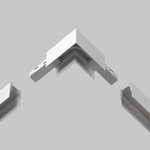 Коннектор питания угловой Maytoni Exility TRA034CPC-42W-15-1