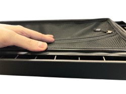 TREKFORM Органайзер в крышку рэкового кейса 4U (сетка)