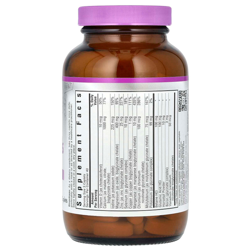 Bluebonnet Nutrition, Хелатные мультиминералы, без железа, 120 капсул