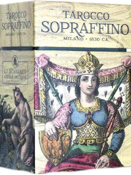 Tarocco Sopraffino. Milano, 1830. Limited Edition / Таро Сопрафино Делла Рокка. Милан, 1830. Ограниченный выпуск