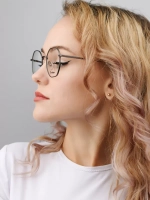 Оправа для очков женская брендовая металл