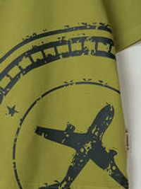 Футболка базовая "Бамбук" с принтом 7+