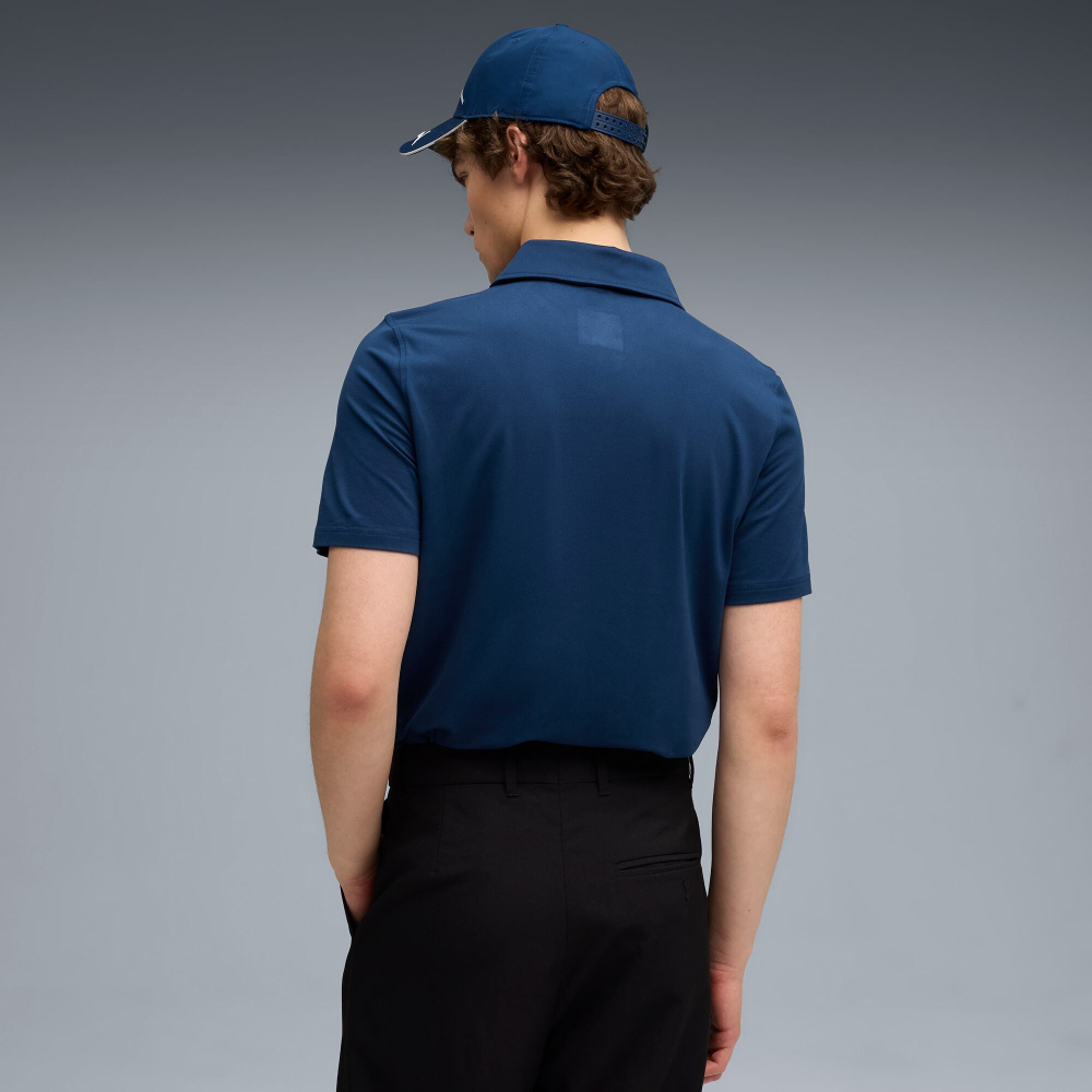 PUMA X SCUDERIA FERRARI МУЖСКАЯ РУБАШКА-ПОЛО ИЗ ТКАНИ CLOUDSPUN , СИНИЙ