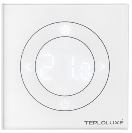 Терморегулятор электронный Теплолюкс Solus Zen Wi-Fi белый/белый