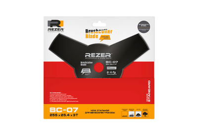 Нож для бензо/электрокосы ВС-07 General 255х25,4х1,8