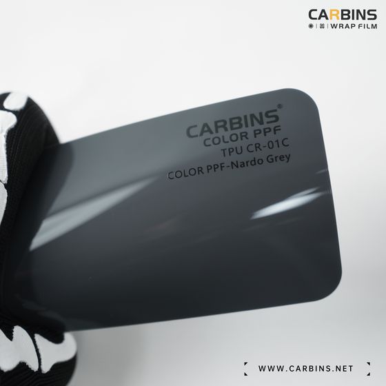 Веер образцов полиуретановой цветной пленки Carbins Color PPF