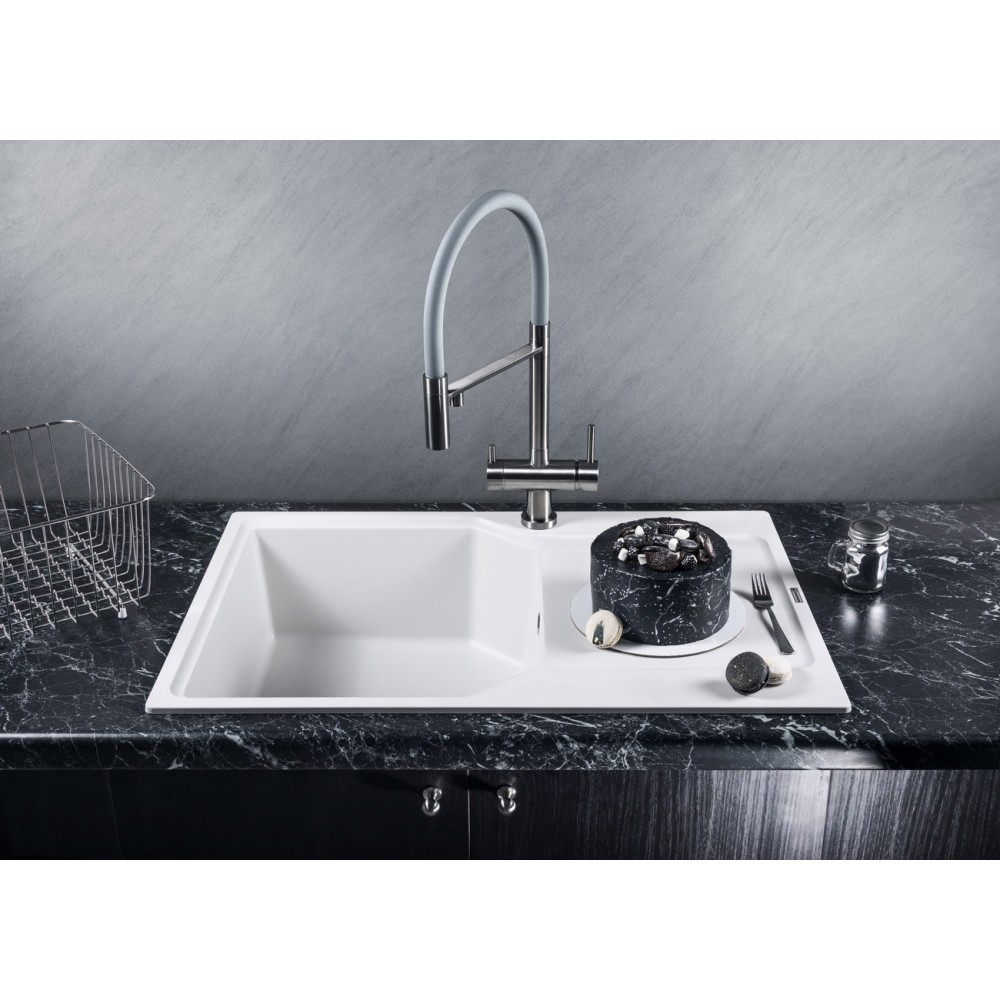 Кухонный смеситель Omoikiri Kanto-AZ латунь/azur blue