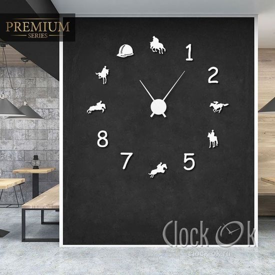 Настенные 3D часы Rodeo