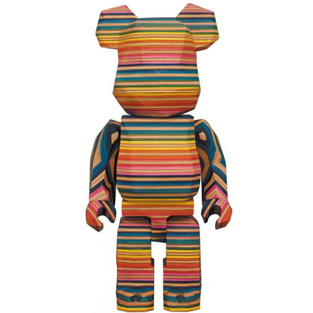 Дизайнерские игрушки BE@RBRICK x Fragment Design 400% Polygon 28cm, 3042504-612780445